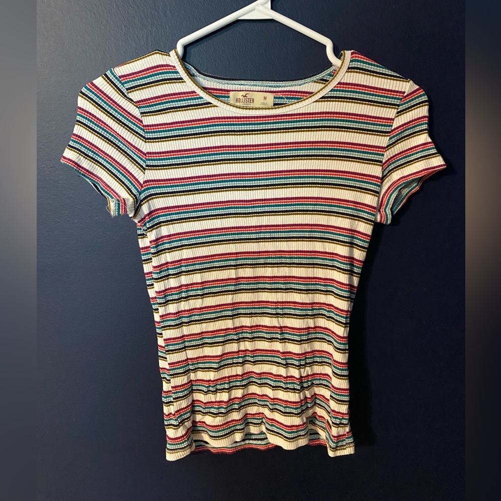 Fitted Striped Tee